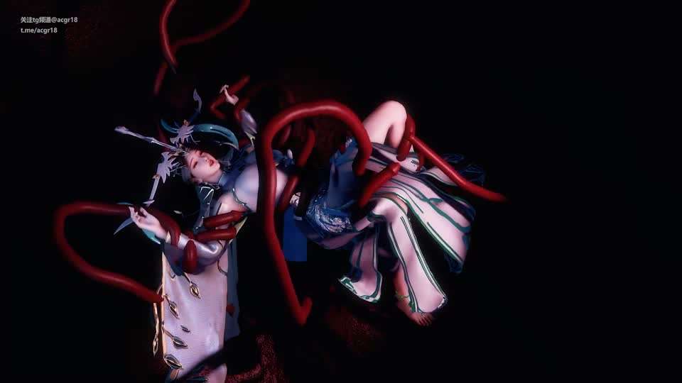 【动漫精选】#vam #柳神 #触手